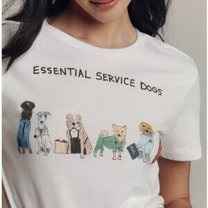Unfortunate Portrait Essential Service Dogs Graphic Tee